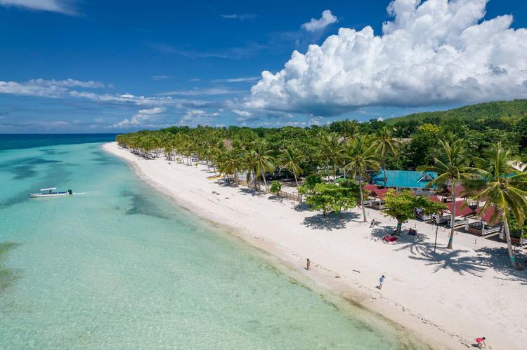 Bohol: Strand so weit das Auge reicht