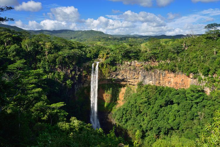 Majestätisch: Chamarel Wasserfall