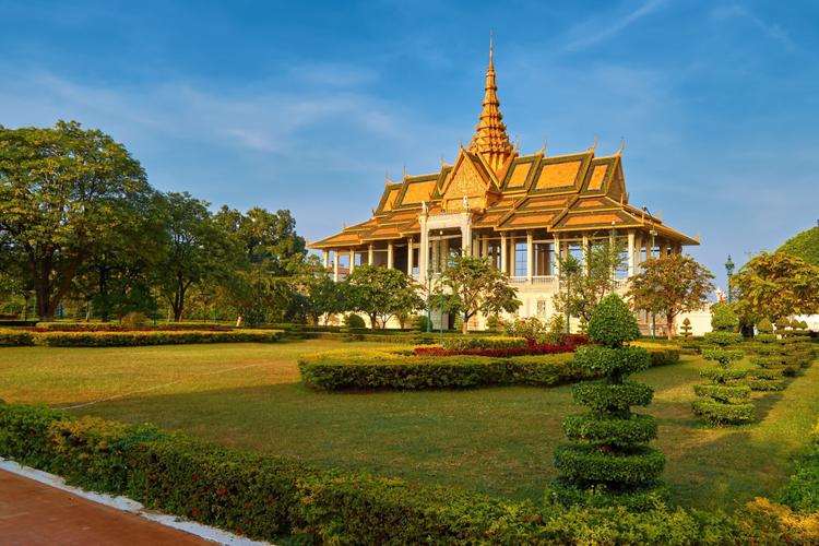 Königspalast in Phnom Penh