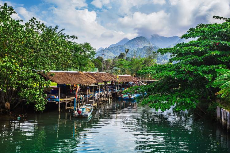 Auf Stelzen: Fischerdorf auf Koh Chang