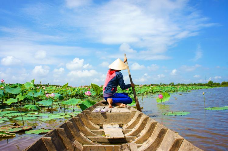 Magisch: Idylle im Mekong Delta