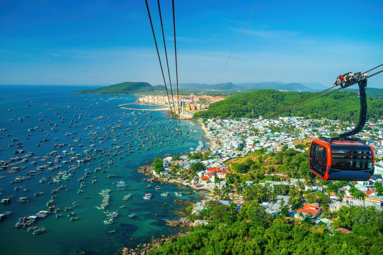 Hoch hinaus: Cable Car Phu Quoc