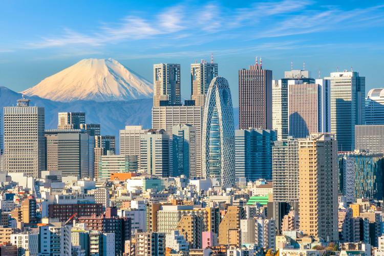 Einmalig: Tokyos endlose Skyline