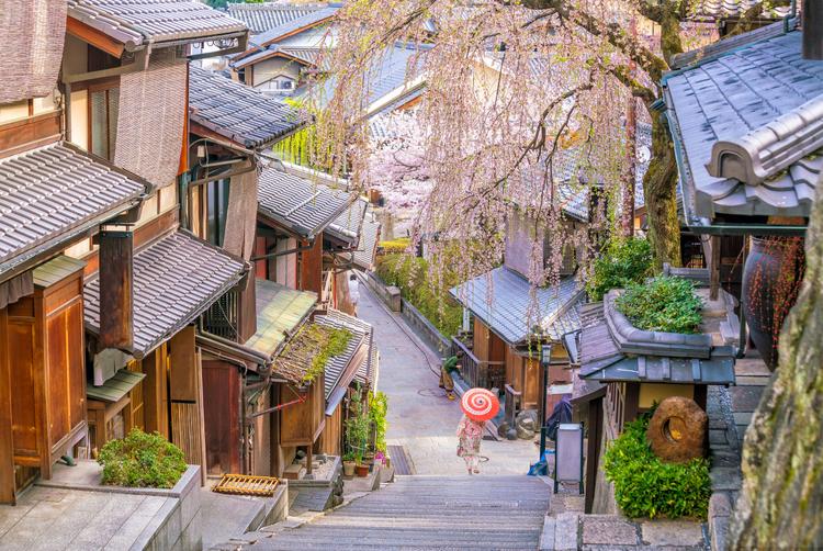 Kyotos Gassen: Von Geisha bis Sakura