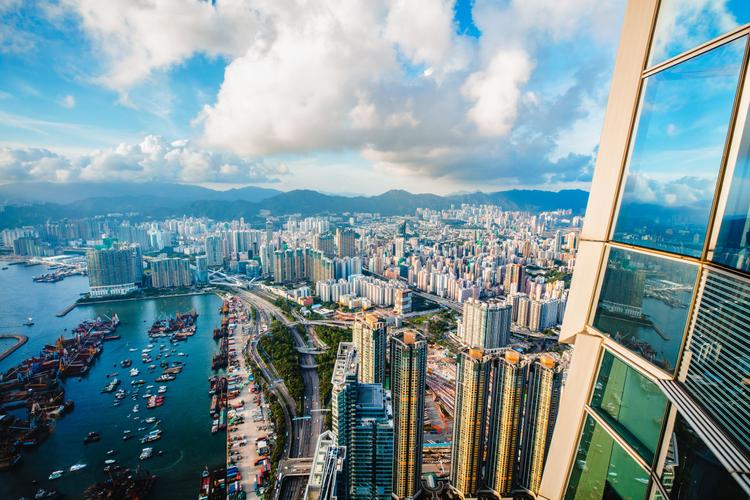Überwältigend: Hongkongs Skyline