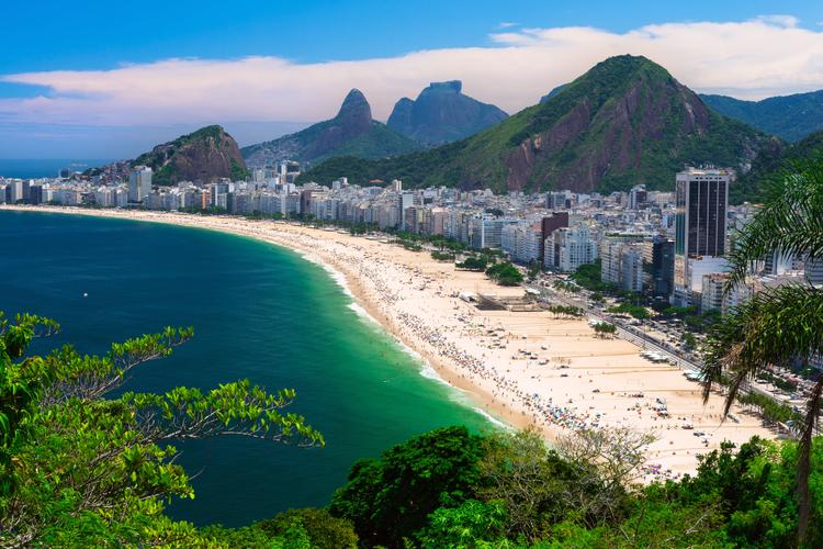 Copacabana: weltberühmter Strand!