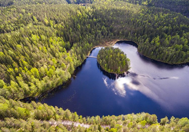 Mystische Lakelands in Finnland