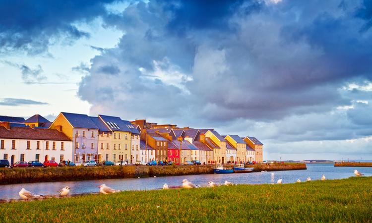 Meerblick: Kunterbuntes Galway