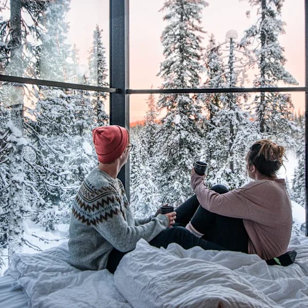 Finland Signature: glanzende winternachten in Nature Igloo