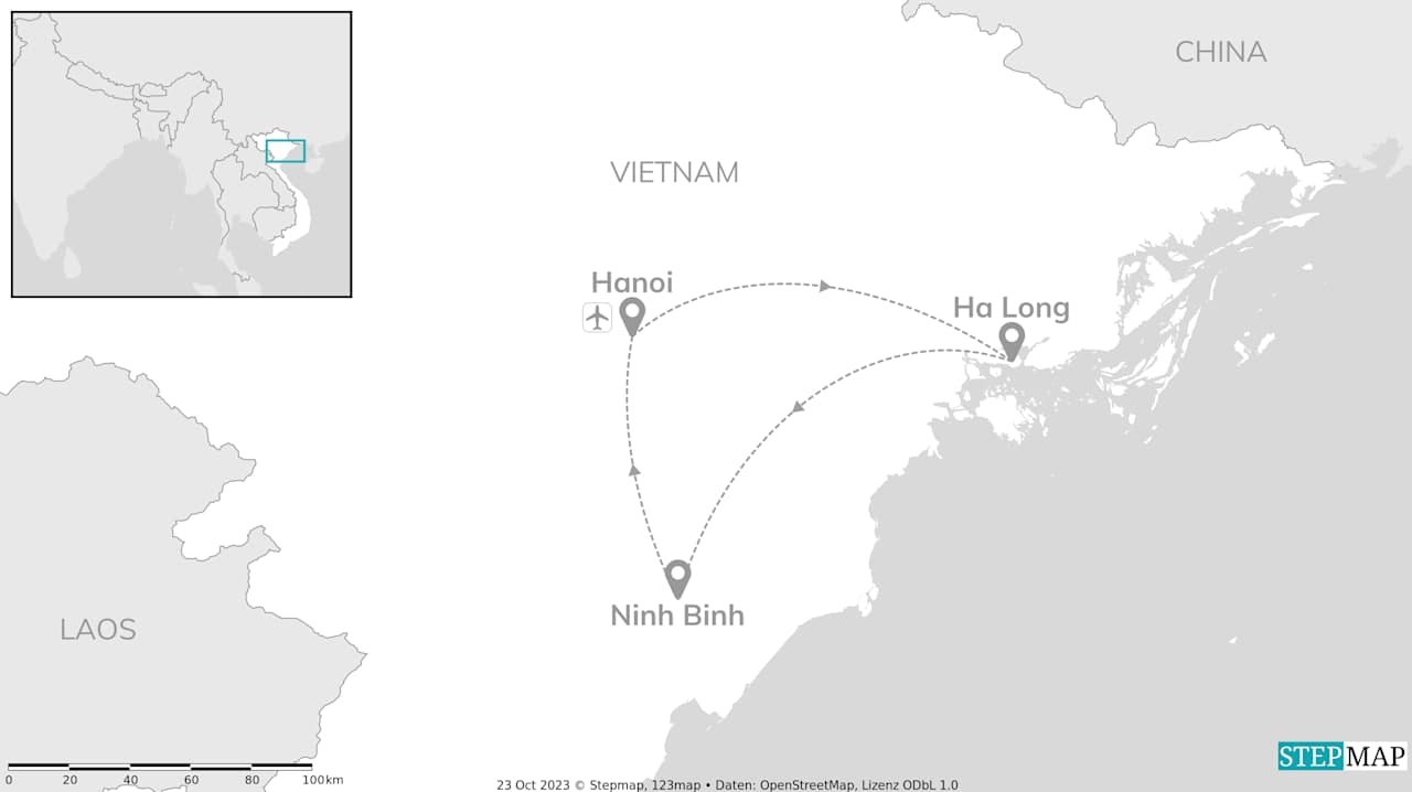 Iconisch Vietnam: groene pieken & chaotische straten