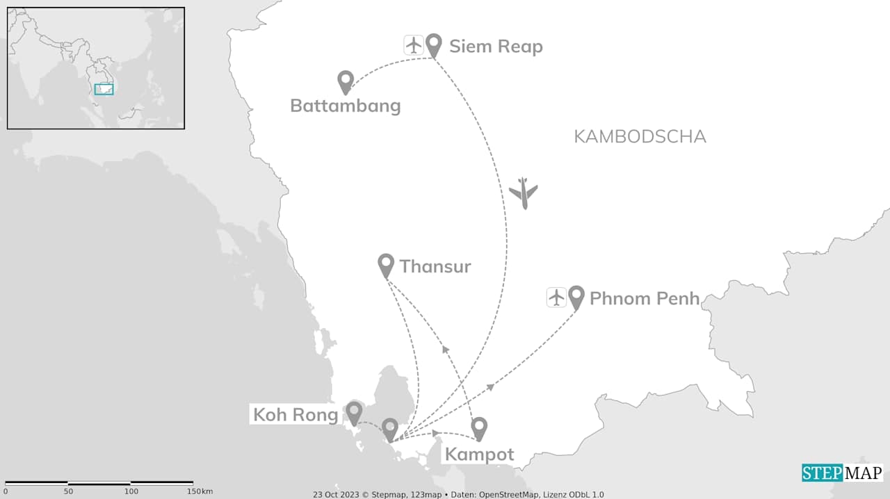 Kambodscha Intense: Temples, Locals & River Retreat