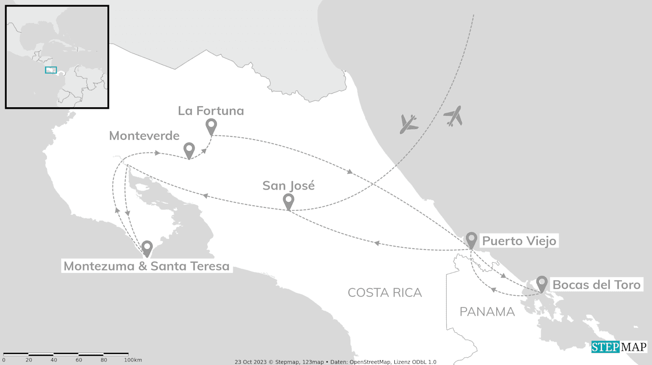 Costa Rica & Panama: roadtrip naar het cloud forest