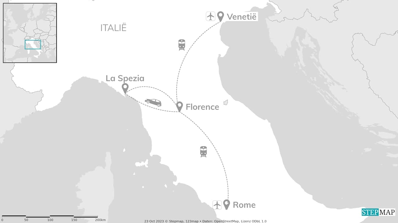 Roadtrip Italië: Roma, Venezia & bella Toscana