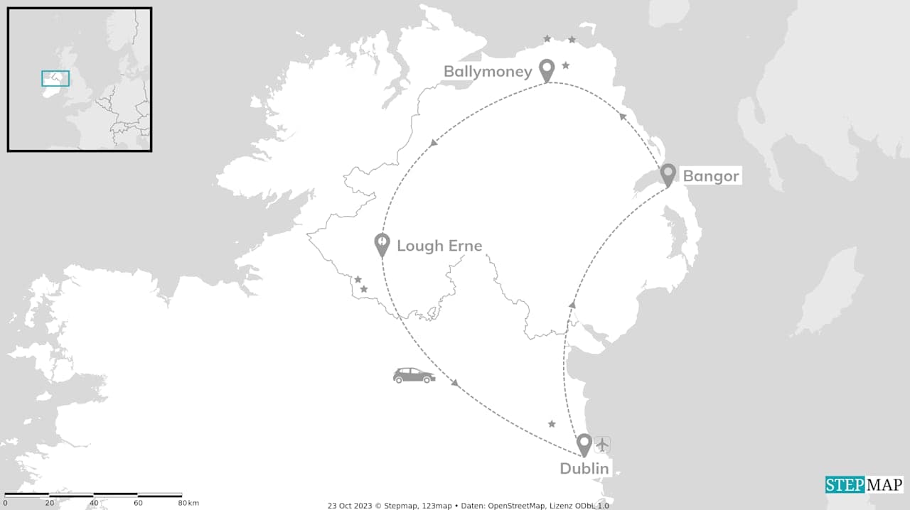 Nordirland Roadtrip: Coastal Causeway zum Nature Glamping