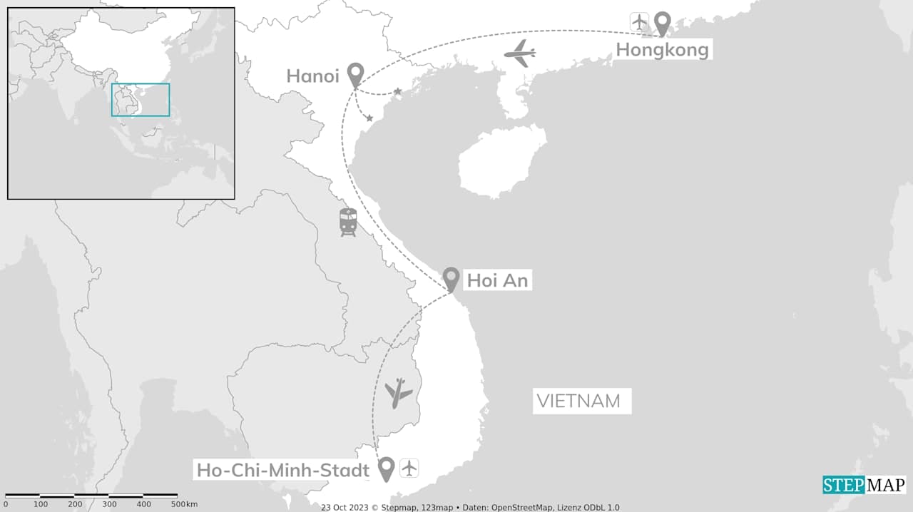 Hongkong & Vietnam: Vom Urban Jungle zur Halong Bay