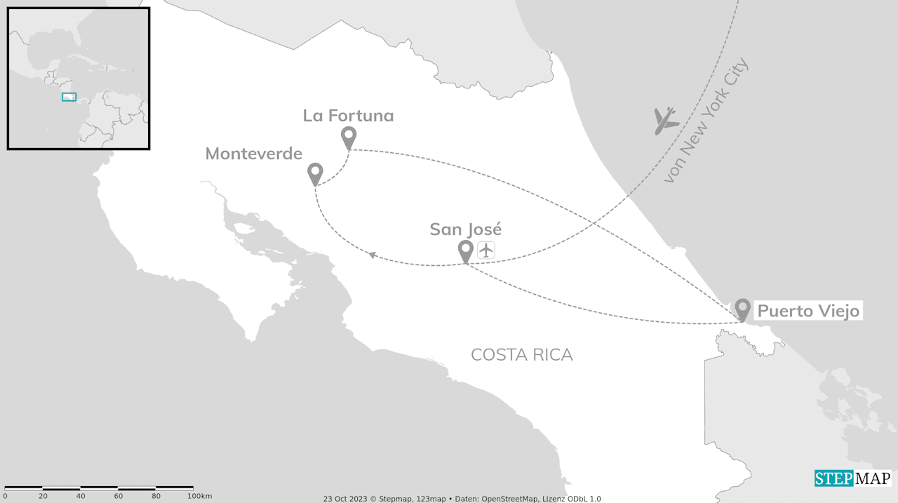 New York & Costa Rica: Vom Concrete Jungle zum Nebelwald!