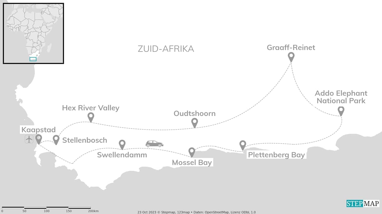 Zuid-Afrika roadtrip: Garden Route, big five & hidden paths