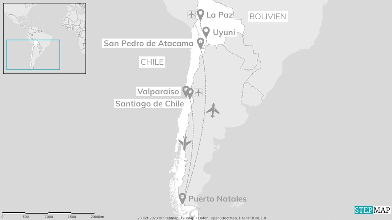 Chile meets Bolivia: Atacama, Uyuni & Roadtrip Patagonien