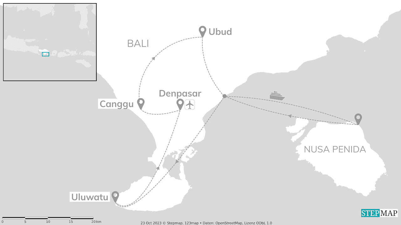 Bali & Nusa Penida: Find Me by the Waves