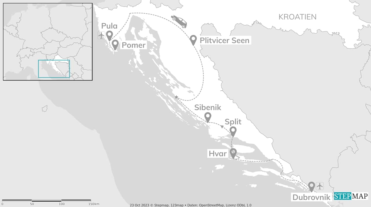 Kroatien Roadtrip: Adriatic Coast meets Glamping Goals