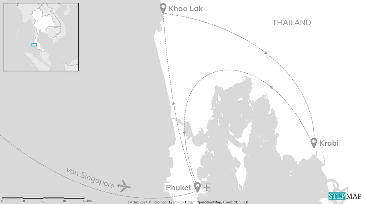 2 for 1 Thailand & Singapore: boat days & beach waves