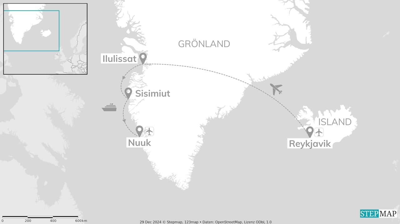 Iceland to Greenland: Gletscher, Fjorde & Midnight Sun