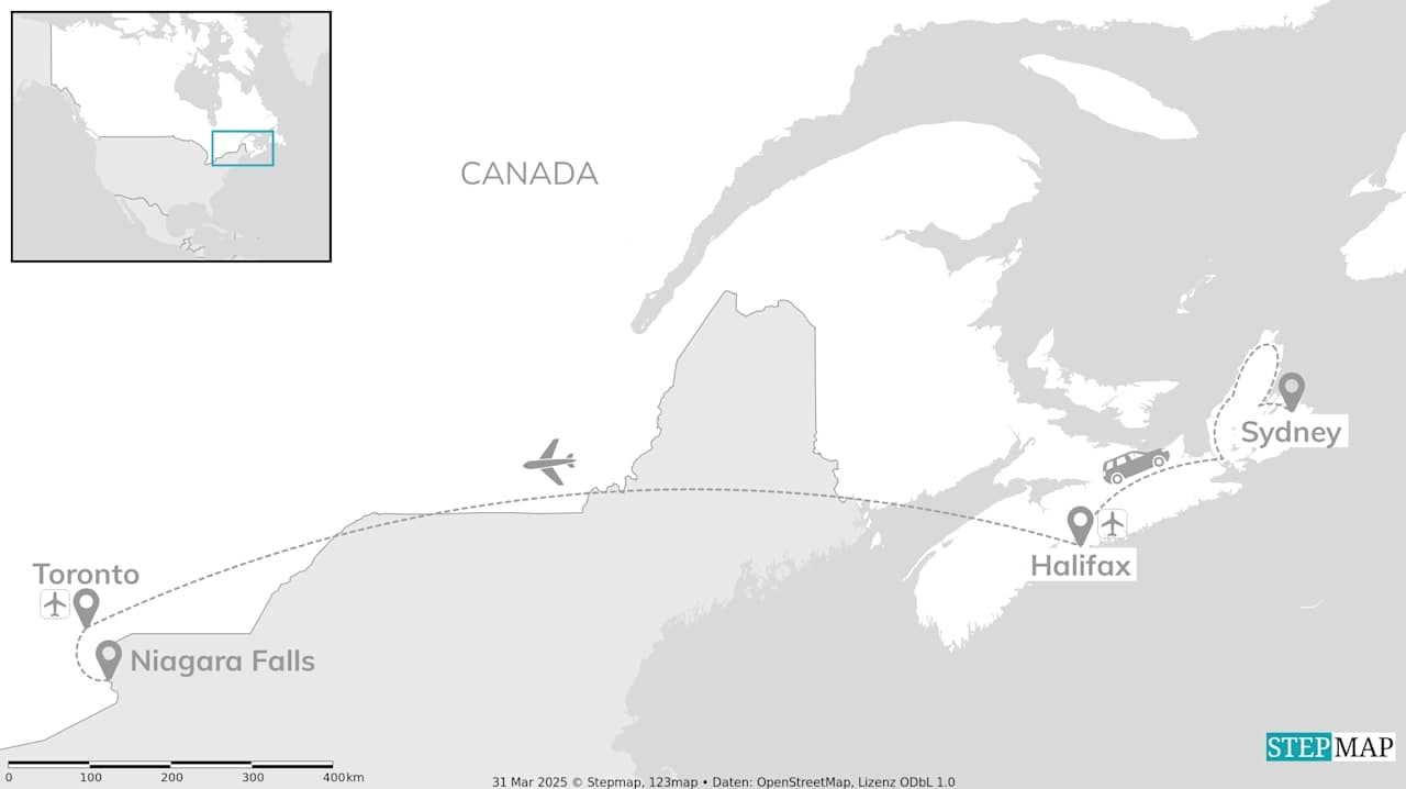 Canada goes wild: Nova Scotia roadtrip to falls & skylines