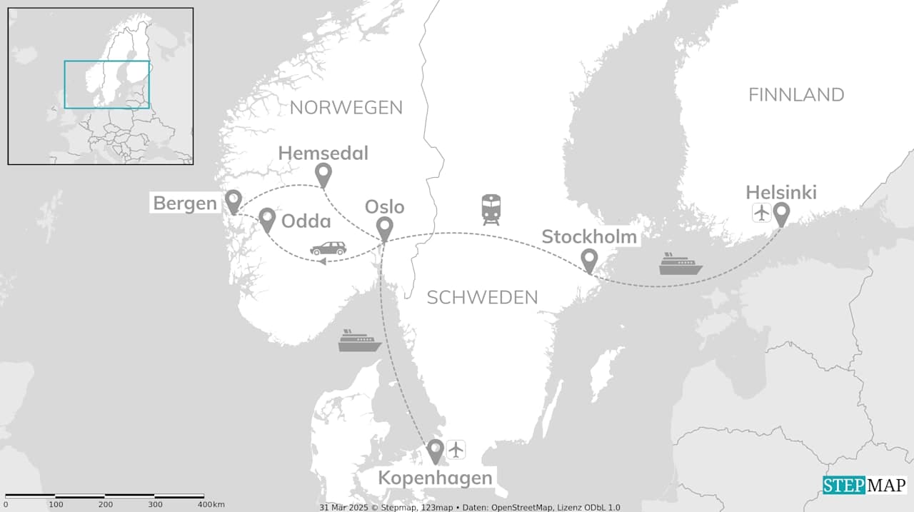 Scandinavia & Beyond: Capital Vibes meet Norway Roadtrip