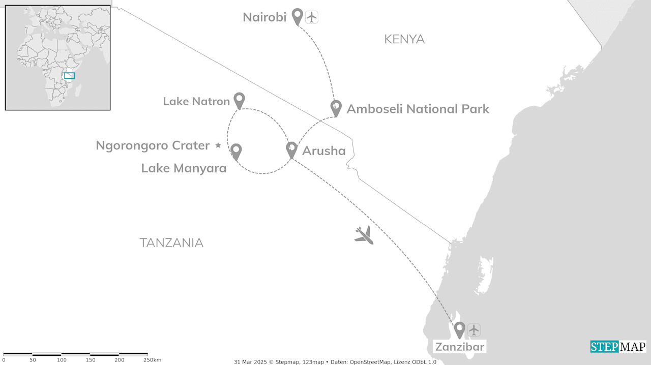 Kenya and Tanzania: From glamping to island paradise