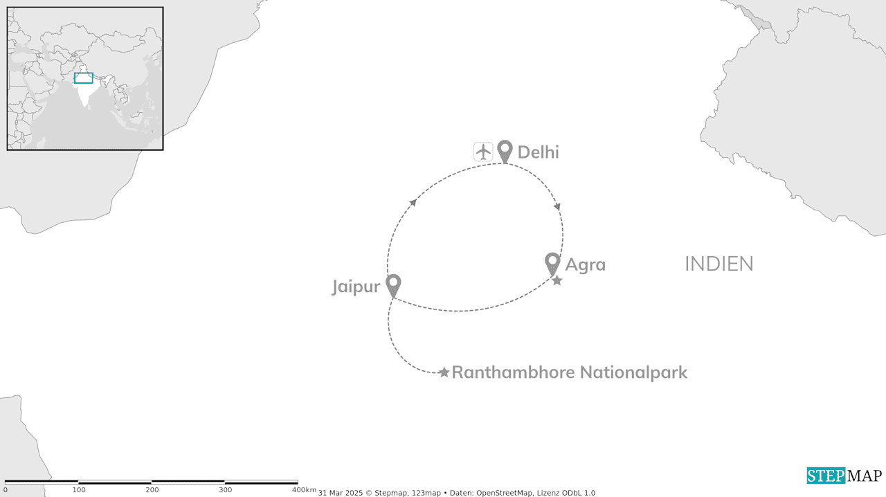 Tales of India: Tandoori, Tiger & Taj Mahal