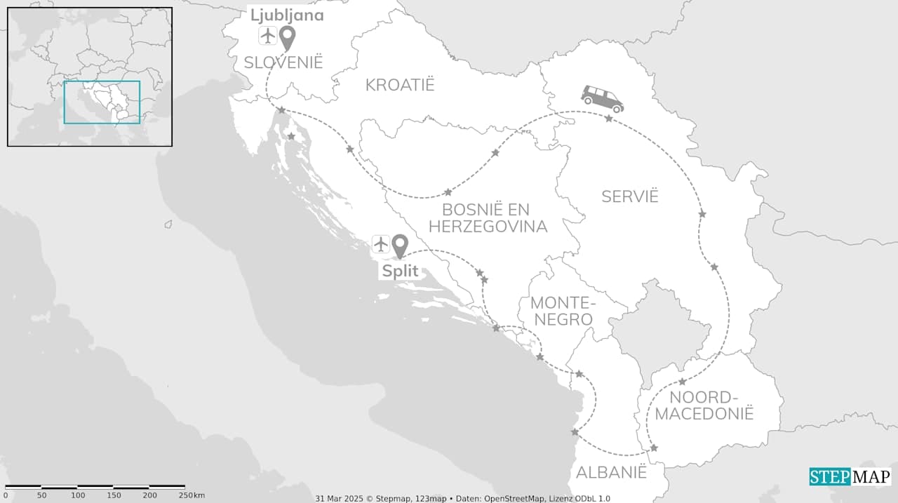 Balkan vanlife: eindeloze wegen & wilde horizonten