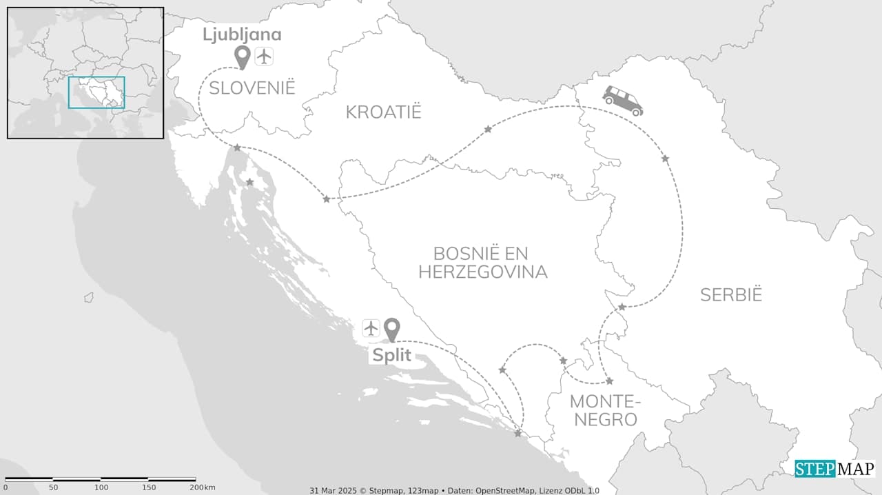 Balkan vanlife: eindeloze wegen & wilde horizonten