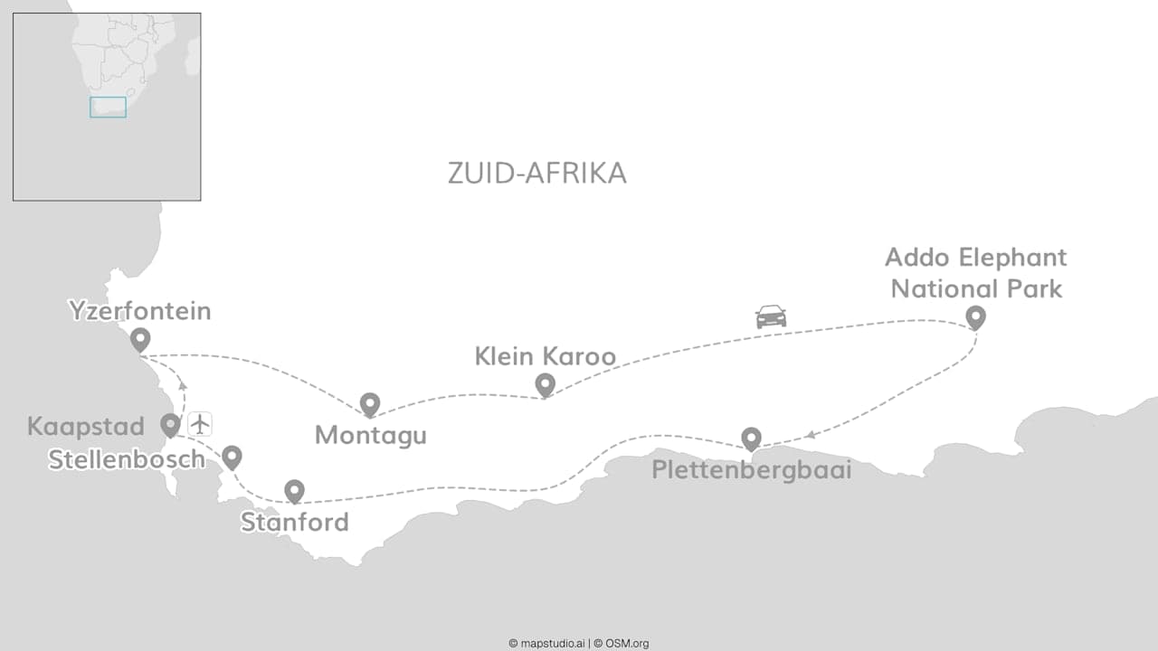 Intens Zuid-Afrika: wildlife glamping & lokaal leven