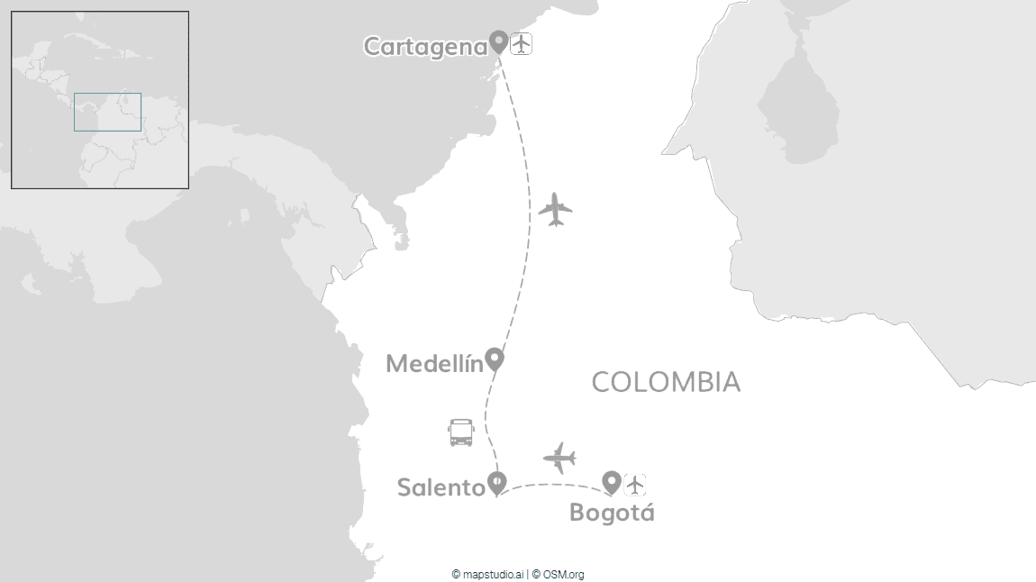 Colombia calling: Where life's full of coffee and colours