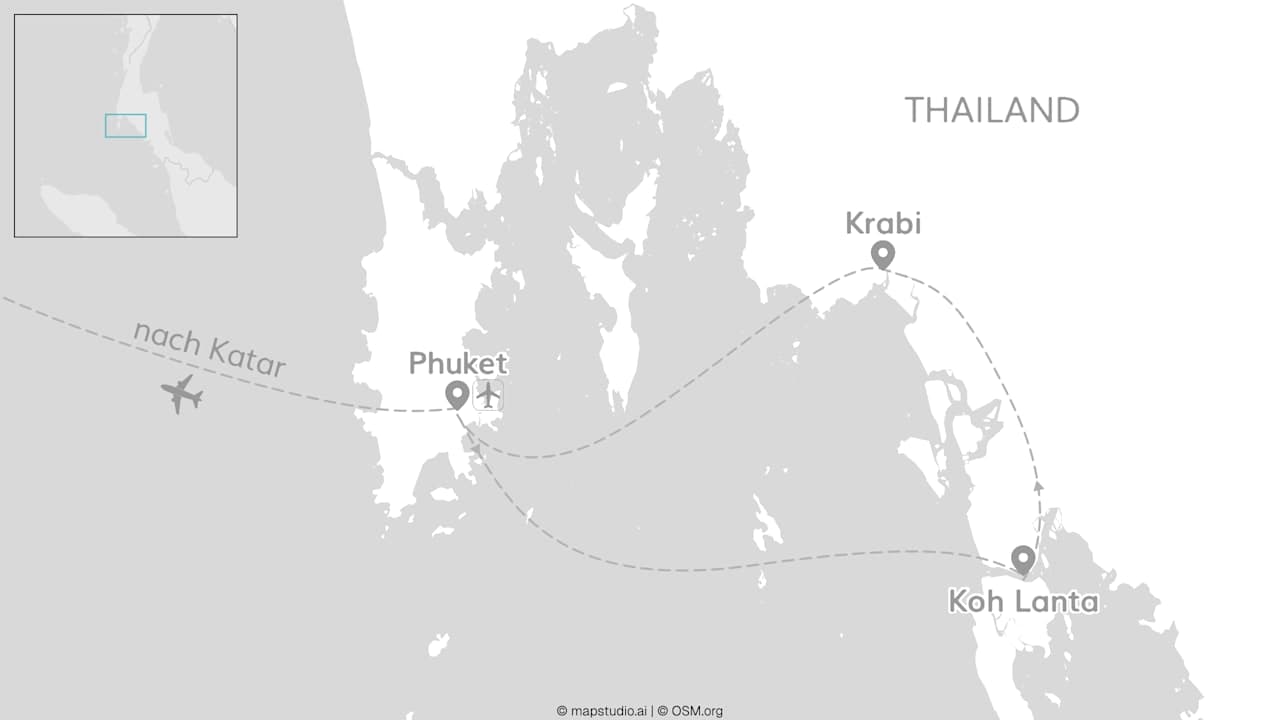 Thailand & Qatar: Coastal Bliss meets Desert Magic