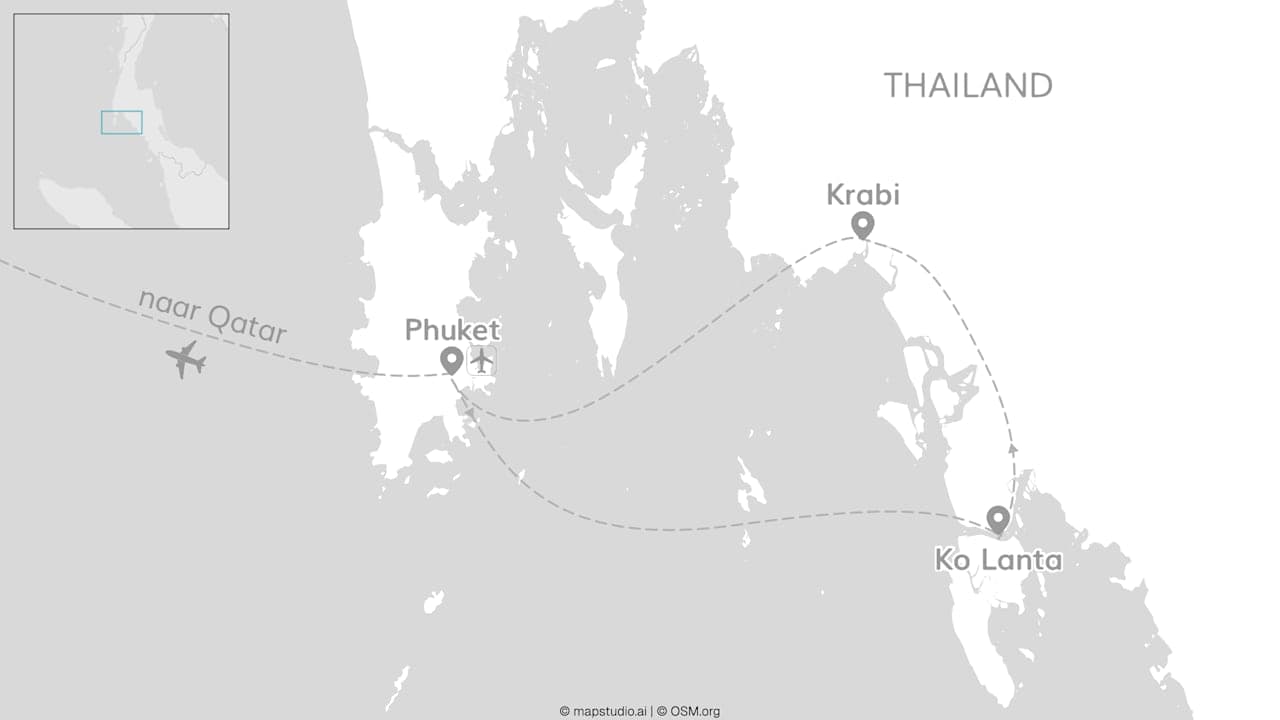 3 nights on us: Thaise stranden & gratis naar Qatar