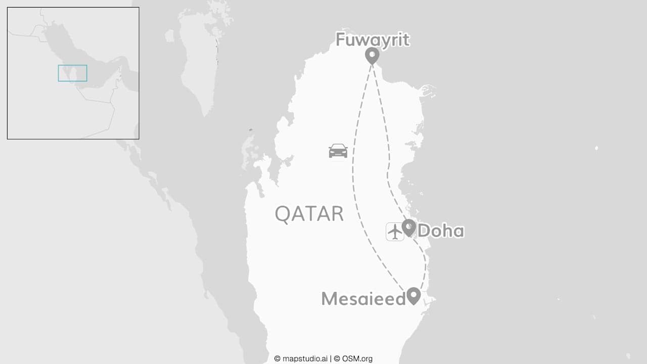 Qatar roadtrip: souks, skylines & sterrennachten