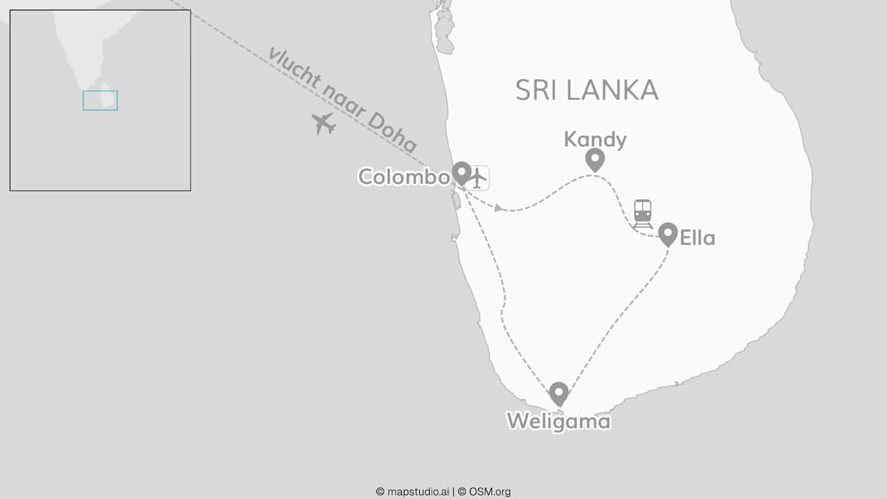 3 nights on us: groen Sri Lanka & gratis naar Qatar