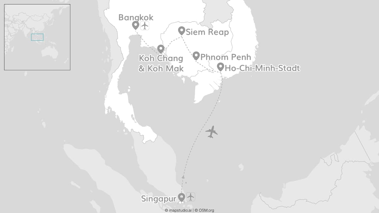 Asien Länderhopping: City Adventure & Island Escape