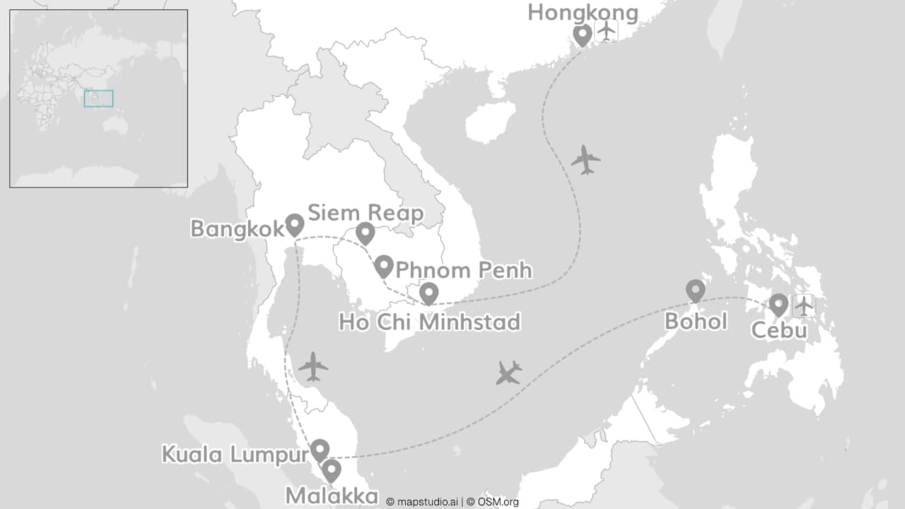 All around Azië: skylines, tempels & eilanden