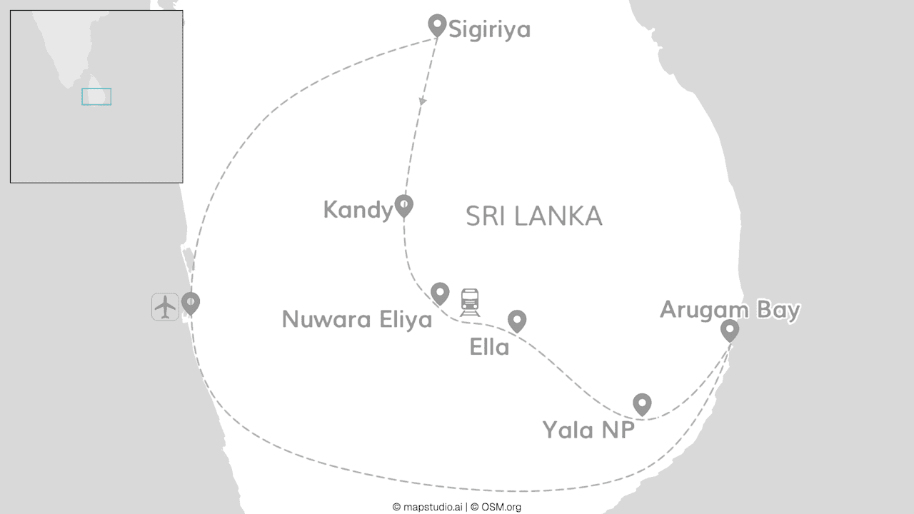 Sri Lanka: Safari, Sunsets & Arugam Shores