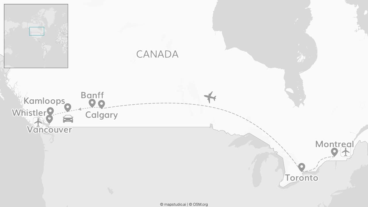 Canada roadtrip: nationale parken & Niagara Falls