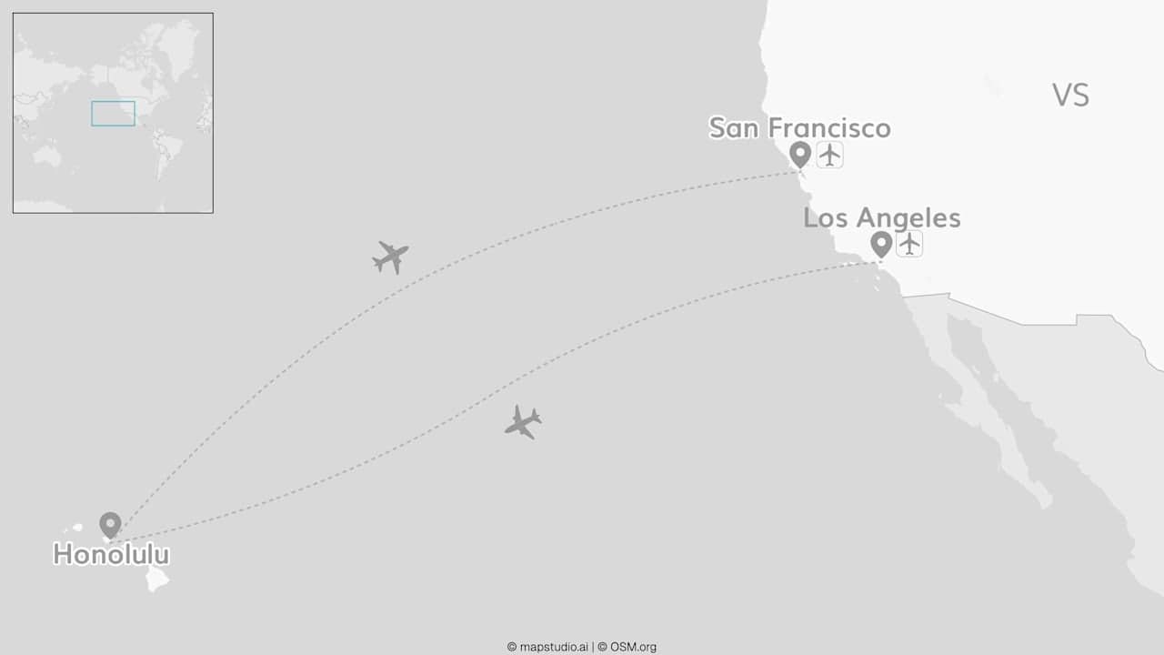 Californië bucketlist: van Hollywood naar Hawaï