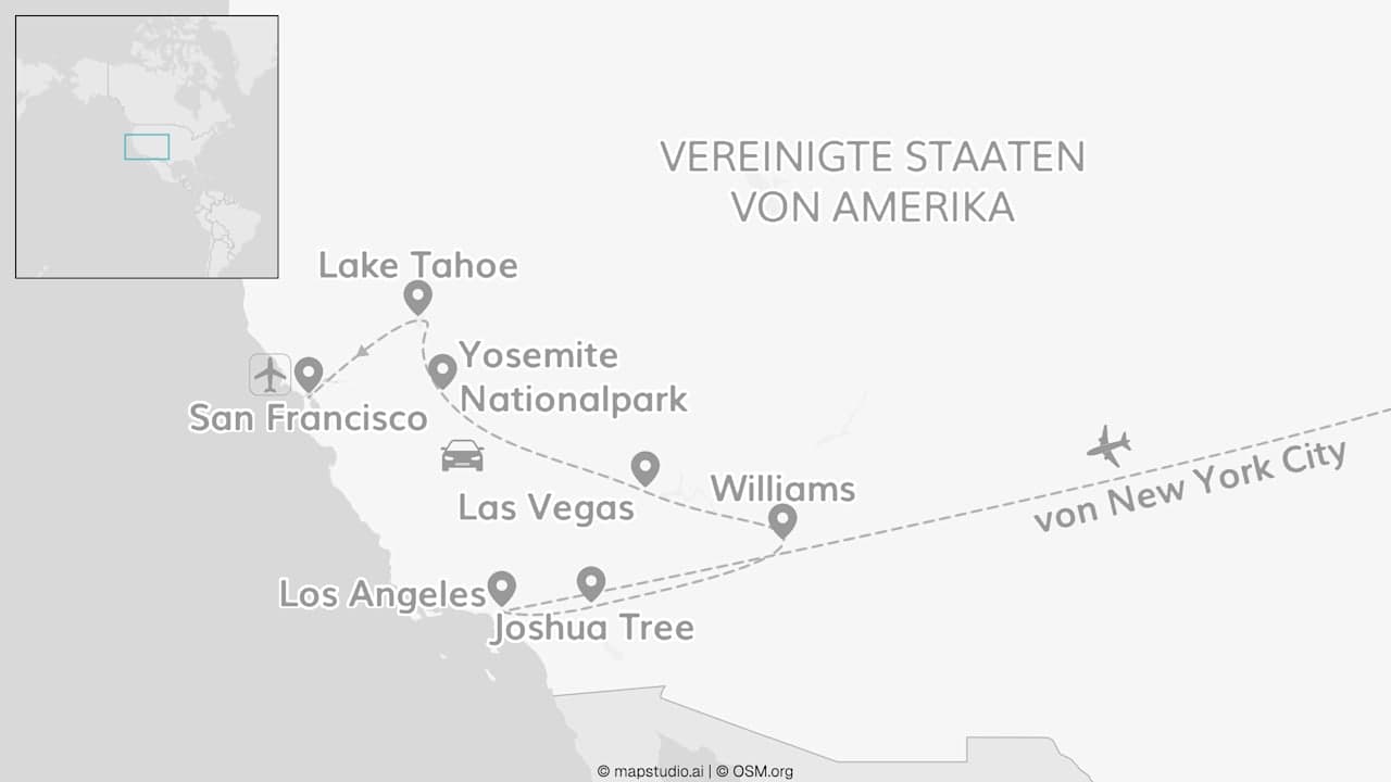USA Roadtrip: Zwischen Heli Flight & Desert Nights