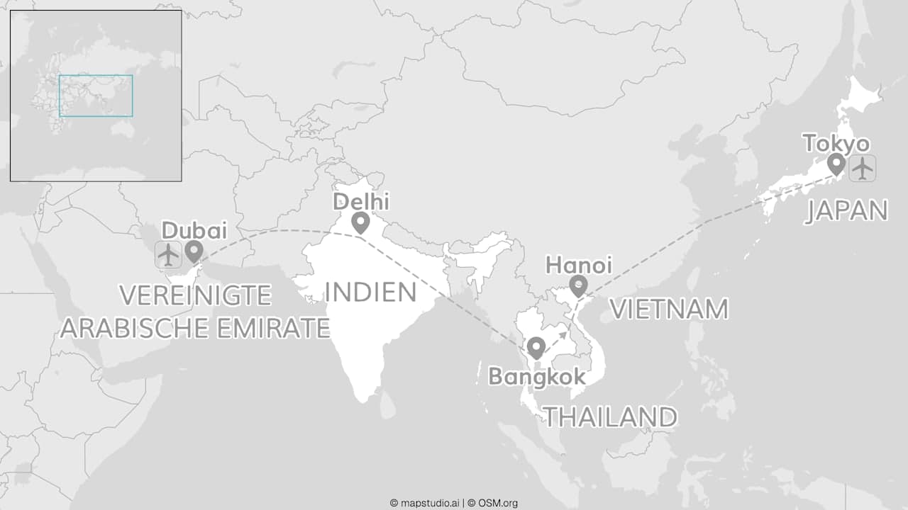 All around Asia: Vom Taj Mahal zur Halong Bucht