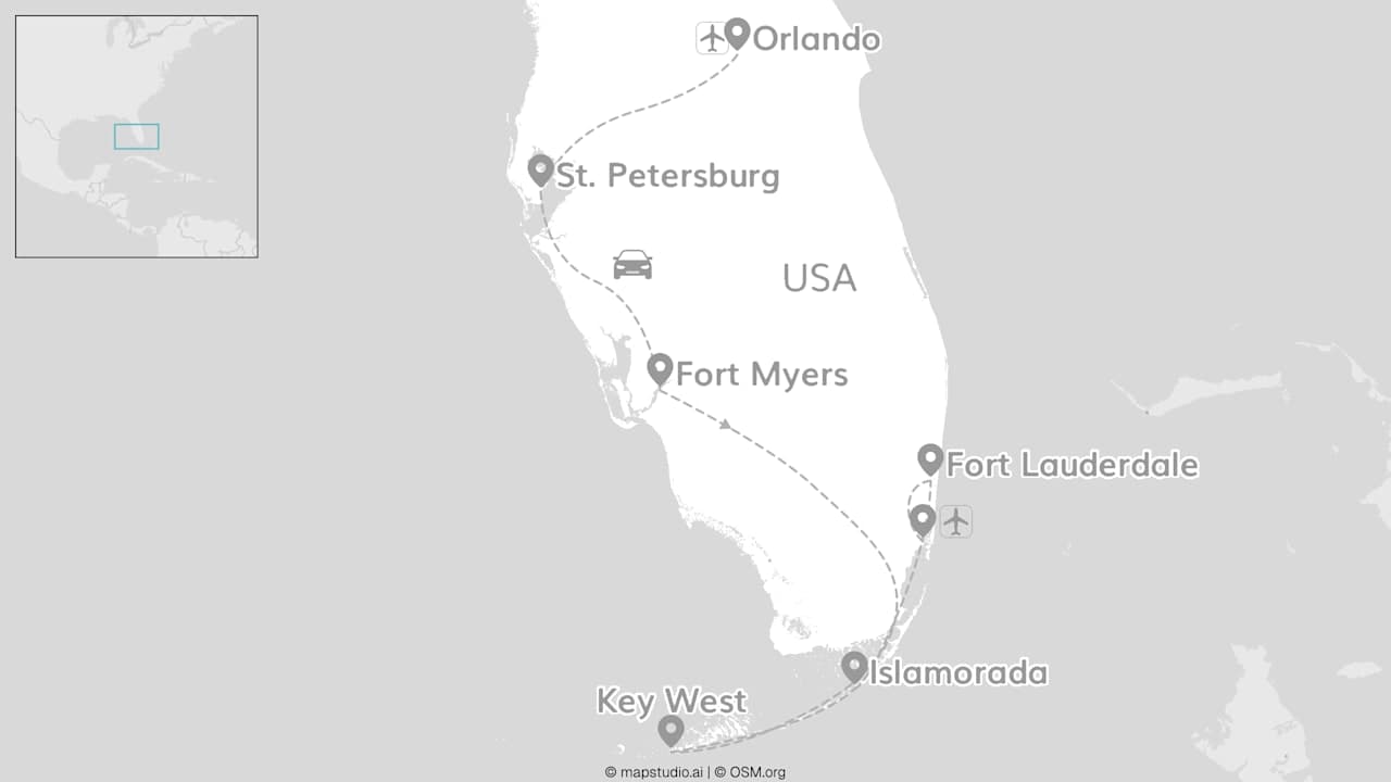 Florida Unfiltered: Roadtrip durch den Sunshine State!