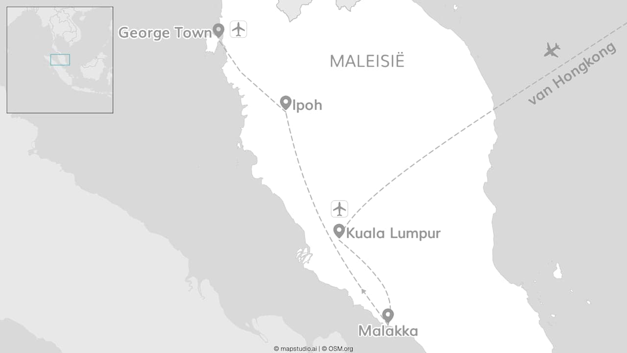 3 nights on us: magisch Maleisië & Hongkong gratis