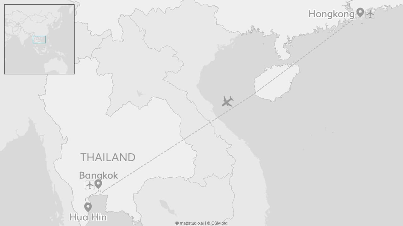 Hongkong & Thailand: Skylines meet Hua Hin