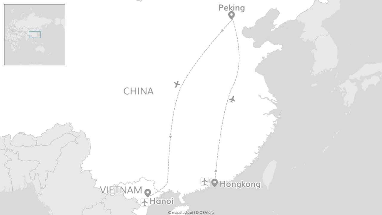 Azië upgraded: Hongkong, Peking & Hanoi