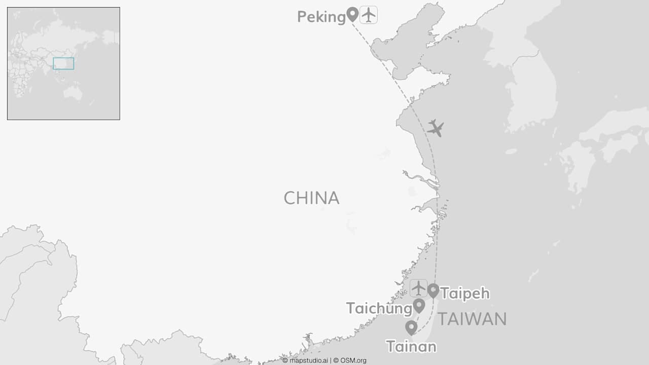 2 for 1 Peking & Taiwan: Von der Chinesischen Mauer zu Nachtmärkten